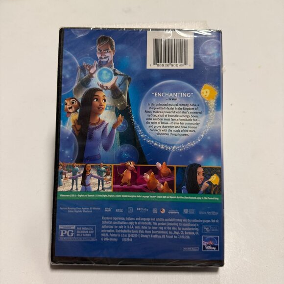 Disney Wish DVD Rated PG Movie - Picture 2 of 5